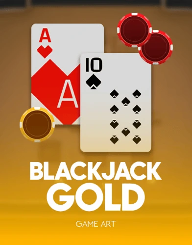 Blackjack Gold cards and chips slot icon